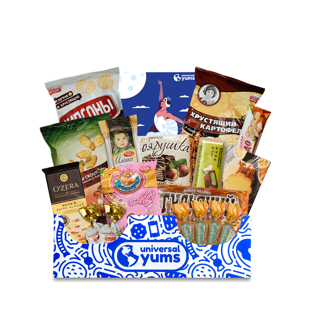 Russian Snacks - Universal Yums International Snack Box - October 2020