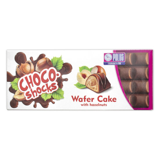 Dark Chocolate & Hazelnut Cream Wafer Pieces