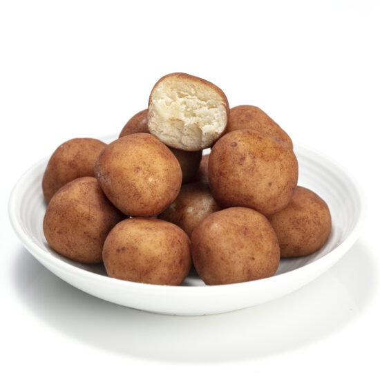 Cocoa Dusted Marzipan Balls