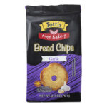 Roasted Garlic Bread Chips Package