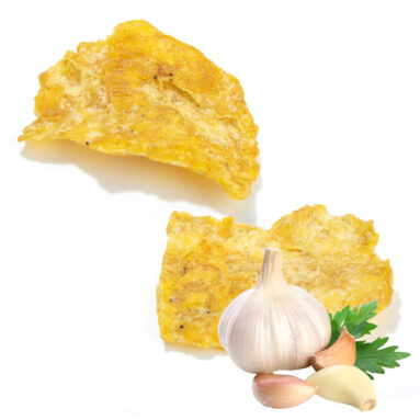 Garlic Plantain Chips image