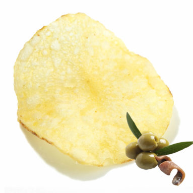 Olive & Anchovy Flavored Chips image