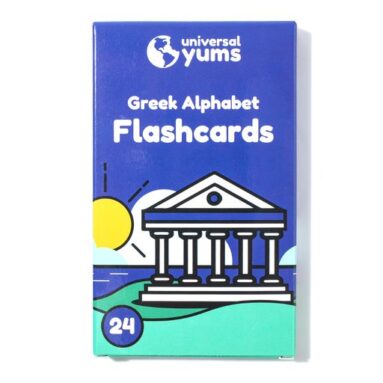 Greek Alphabet Flashcards image