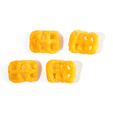 Ham & Cheese Corn Puffs Pieces