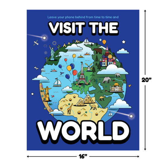 Visit the World Poster