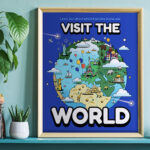 Visit the World Poster Package