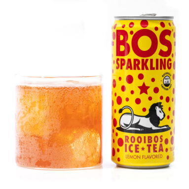 BOS Sparkling Rooibos Ice Tea Lemon