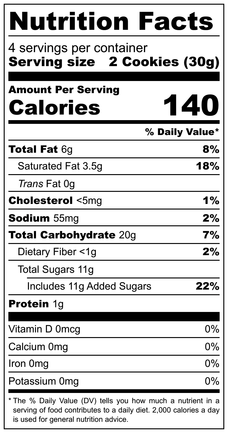 Lyons Toffypops nutritional label
