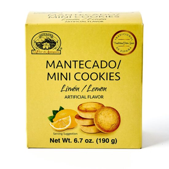 La Flor de Antequera Mantecado sabor Limón Package