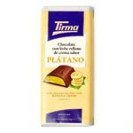 Tirma Chocolate con Leche Relleno de Crema sabor Plátano Package