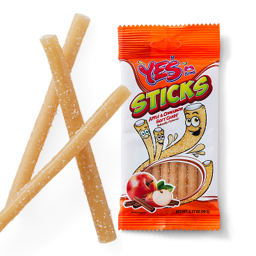 Apple & Cinnamon Soft Candy Sticks image