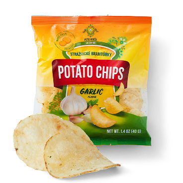 Garlic Potato Chips image
