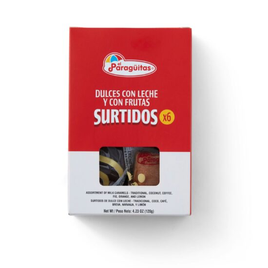 El Paraguitas Surtidos de Dulces Con Leche Package