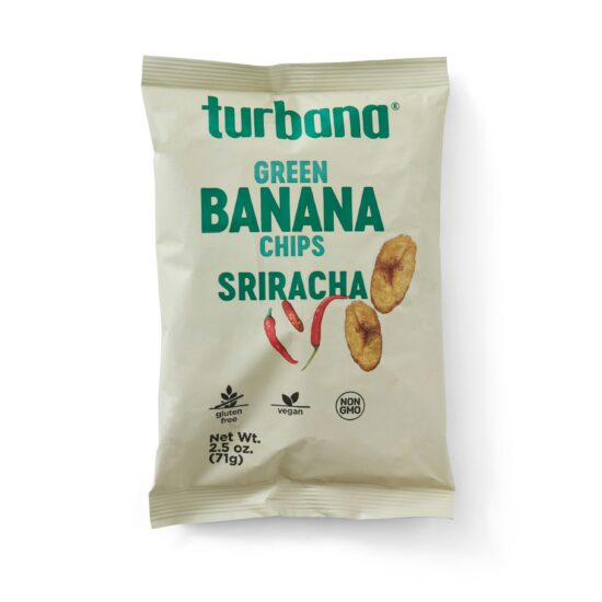 Turbana Green Banana Chips Package