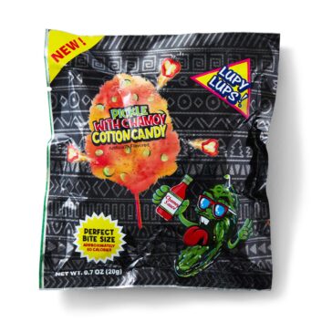 Pickle Cotton Candy Package