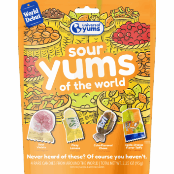 Sour Yums of the World Package