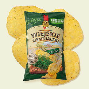 Dill-Flavored Potato Chips image