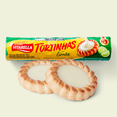 Tartlet Cookies With Lime Cream Filling image