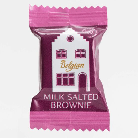 The Belgian Milk Salted Brownie Package