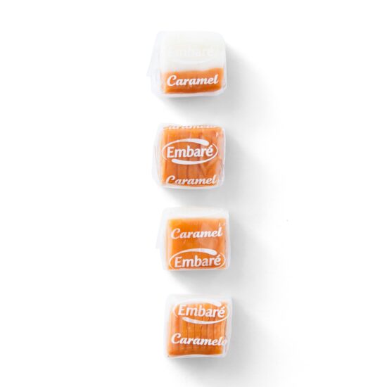 Embare Caramelos Meio a Meio Leite e Coco Package